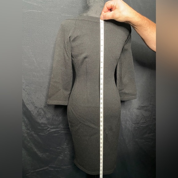 Black Knit Dress - Picture 4 of 11